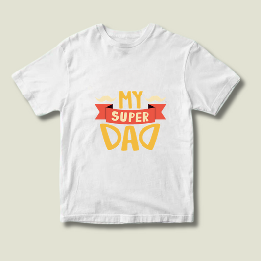 Classic Kids T-Shirt- My Super Dad