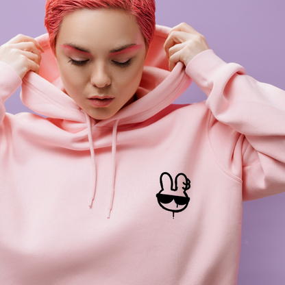 Classic Solid Hoodie- Light Pink