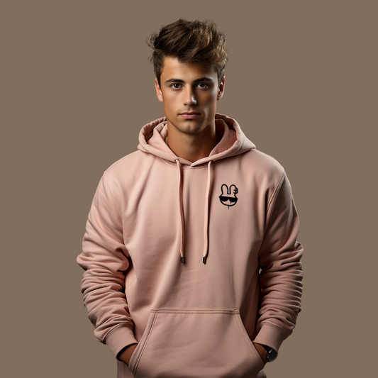 Casual Hoodie- Light Pink