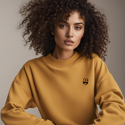 Comfort Casual Sweatshirt- Mustard Yellow