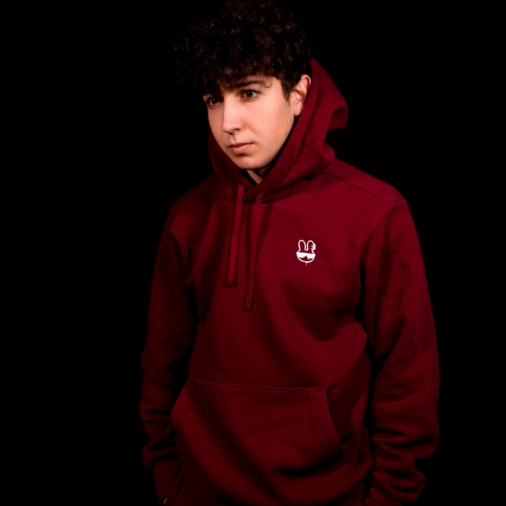 Casual Hoodie- Maroon