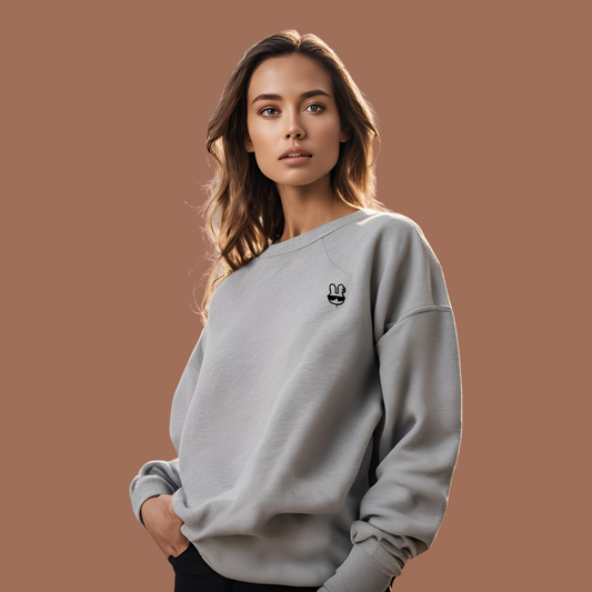 Comfort Casual Sweatshirt- Grey