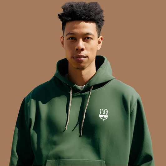 Casual Hoodie- Dark Green