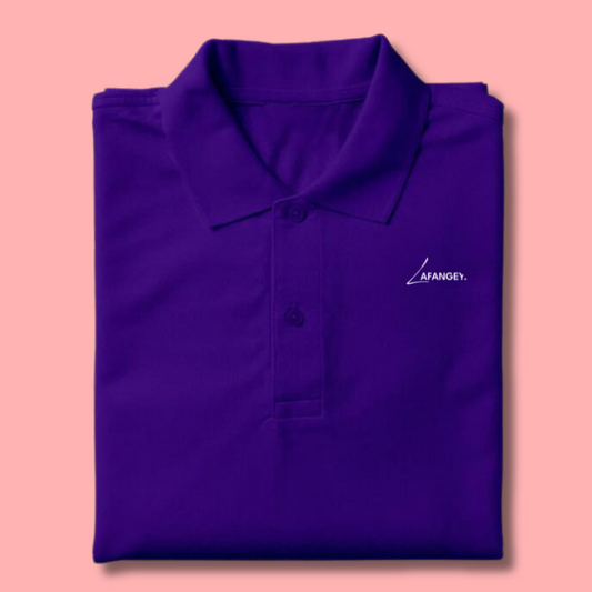 Classic Polo T-shirt-Purple