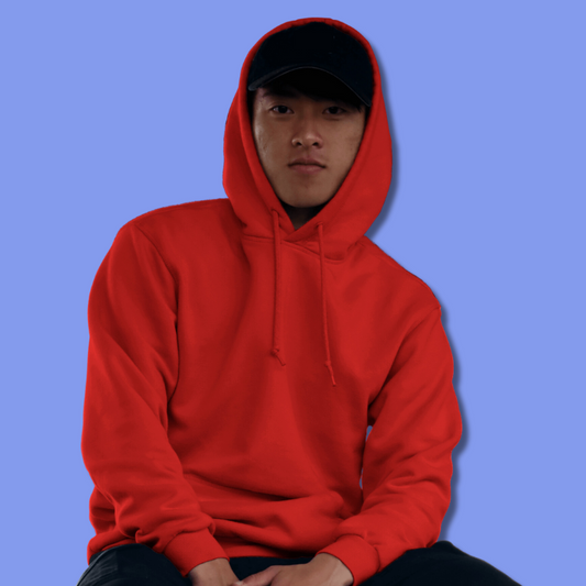 Casual Hoodie- Red