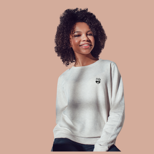 Comfort Casual Sweatshirt- White