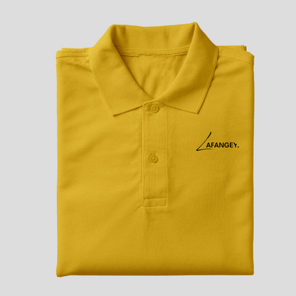 Classic Polo T-shirt-Yellow