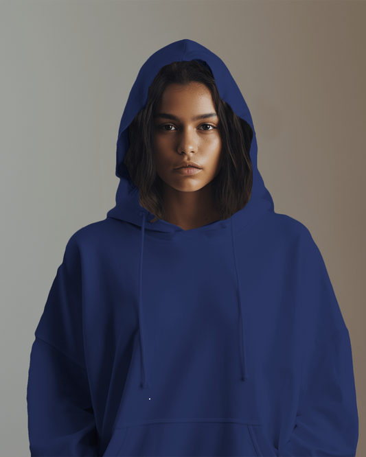 Plain navy hoodie womens best sale